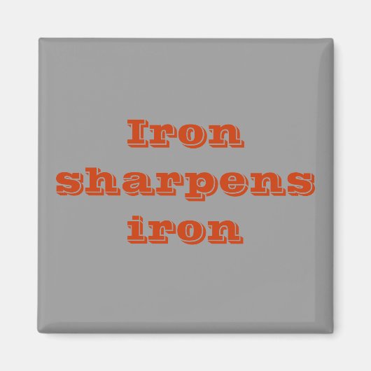 Eisenschärfer-Eisenmagnet Magnet (Vorne)