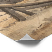 Eisenschmiede am Fluss Kent, Westmorland - Sandby Poster (Ecke)