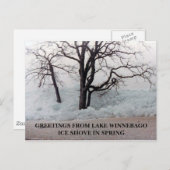 EISENSCHUHE AUS DEM SEE WI... POSTKARTE (Vorne/Hinten)