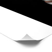 Eisenskulptur eines Jester und Flapper der 20er Ja Poster (Ecke)