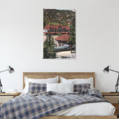 Eisensprings Cog Road Station & Hotel Leinwanddruck (Insitu (Schlafzimmer))