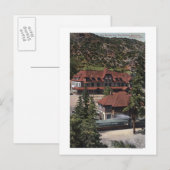 Eisensprings Cog Road Station & Hotel Postkarte (Vorne/Hinten)
