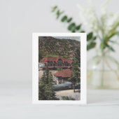 Eisensprings Cog Road Station & Hotel Postkarte (Stehend Vorderseite)