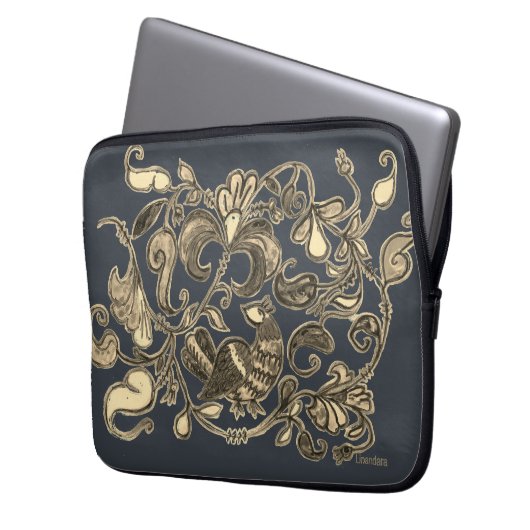 Eisensteine Laptopschutzhülle (Vorderseite Links)