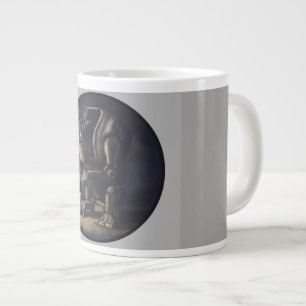 Eisenstenographie-Tasse Jumbo-Tasse