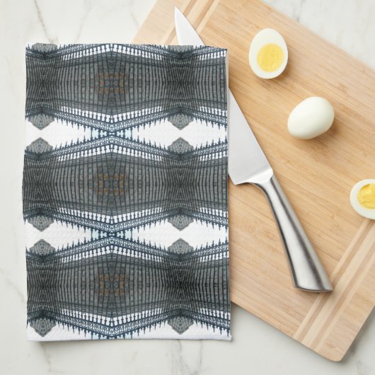 Eisentore des Frickmuseums Geschirrtuch (Viertel Falte)