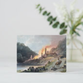Eisenwerk, Coalbrookdale Postkarte (Stehend Vorderseite)