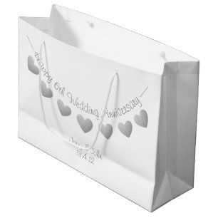 Eiserne Geburtstagsgeschenk-Tasche Große Geschenktüte