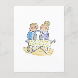 Eiserne Hochzeit Postkarte