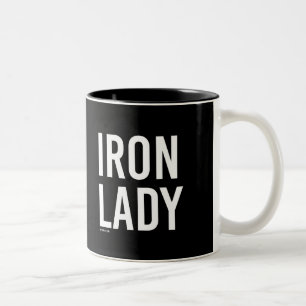Eiserne Lady -   Trainings-Fitness - .png Zweifarbige Tasse