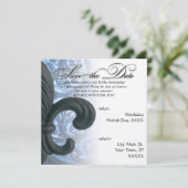 "eiserne Lilie" Save the Date (Stehend Vorderseite)