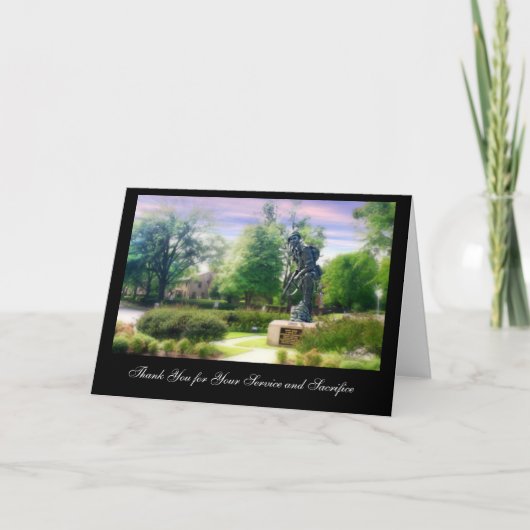 Eiserne Mike Vielen Dank für Sie... Dankeskarte (Vorderseite)