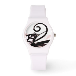 Eiserne Pflanze Armbanduhr