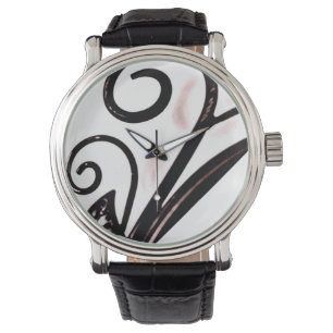 Eiserne Pflanze Armbanduhr