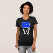 Eiserne Schmetterlingsteil Puff T - Shirt (Vorne ganz)