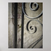 Eiserne Werkstor - Nah Poster (Vorne)