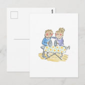 Eiserner Jahrestag Postkarte (Vorne/Hinten)