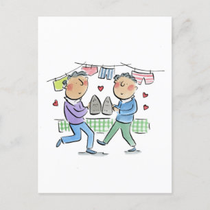 Eiserner Jahrestag Postkarte