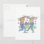 Eiserner Jahrestag Postkarte (Vorne/Hinten)