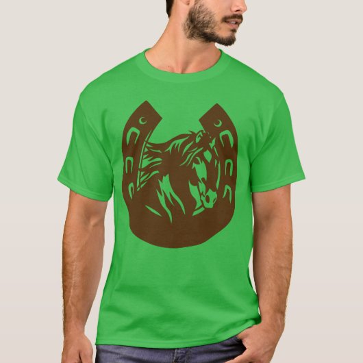eiserner Pferdekopf T-Shirt (Vorderseite)