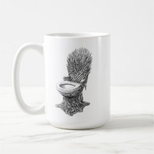 Eiserner Thron Toilette – Lustiges Game of Thrones Kaffeetasse