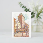 Eiserner Turm in Mainz, Deutschland Postkarte (Stehend Vorderseite)