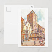 Eiserner Turm in Mainz, Deutschland Postkarte (Vorne/Hinten)