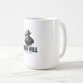 Eiserner Wille Soldat 1993 Emblem Kaffeetasse (VorderseiteRechts)