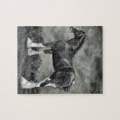 Eisernes Pferd Steele Puzzle (Horizontal)