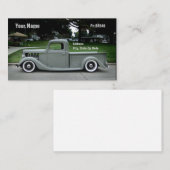 Eisernes Pferd Visitenkarte (Vorne/Hinten)