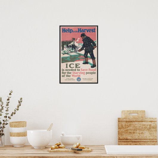 Eisernte Poster (Küche)