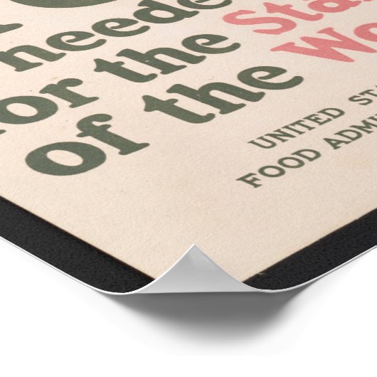 Eisernte Poster (Ecke)