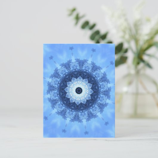 Eisfairies Postkarte (Stehend Vorderseite)