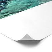 Eisfall, Lambert Glacier, Antarktis Poster (Ecke)