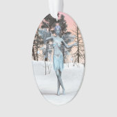 Eisfee Ornament (Vorderseite)