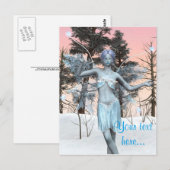 Eisfee Postkarte (Vorne/Hinten)