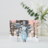 Eisfee Postkarte (Stehend Vorderseite)