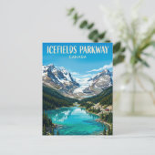 Eisfelder-Parkway Kanada Postkarte (Stehend Vorderseite)