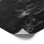 Eisfelsen drucken poster (Ecke)