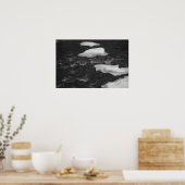 Eisfelsen drucken poster (Küche)