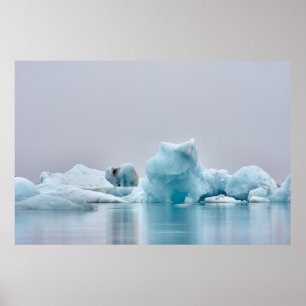 EISFIGURE IN DER NÄHE DES WASSERKÖRPERS POSTER