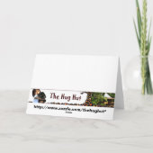 Eisfischen, Geburtstag, Leere Karte (Rückseite)