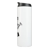 Eisfischen Gott - Thermaltumbler Thermosbecher (Nach rechts gedreht)