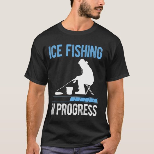 Eisfischen im Gange T-Shirt (Vorderseite)