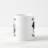 Eisfischen ist mein Cardio Kaffeetasse (Mittel)