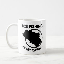 Eisfischen ist mein Cardio Kaffeetasse