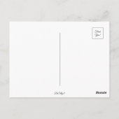 Eisfischen Postkarte (Rückseite)