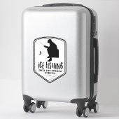 Eisfischen Starkes Angebot Winter im Freien Aufkleber (Koffer)