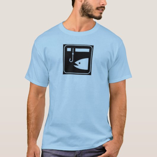 Eisfischen T-Shirt (Vorderseite)