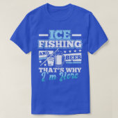 Eisfischen T-Shirt (Design vorne)